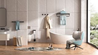 Полка для полотенец  Wonzon & Woghand Carbon WW-7781 чёрный